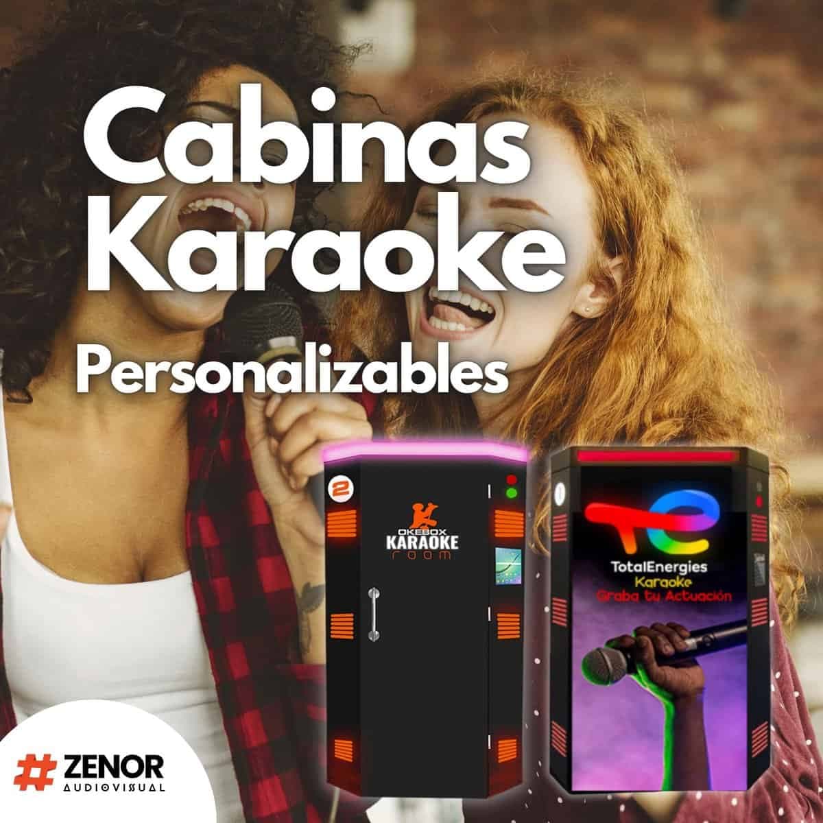 Karaoke en un evento de Zenor