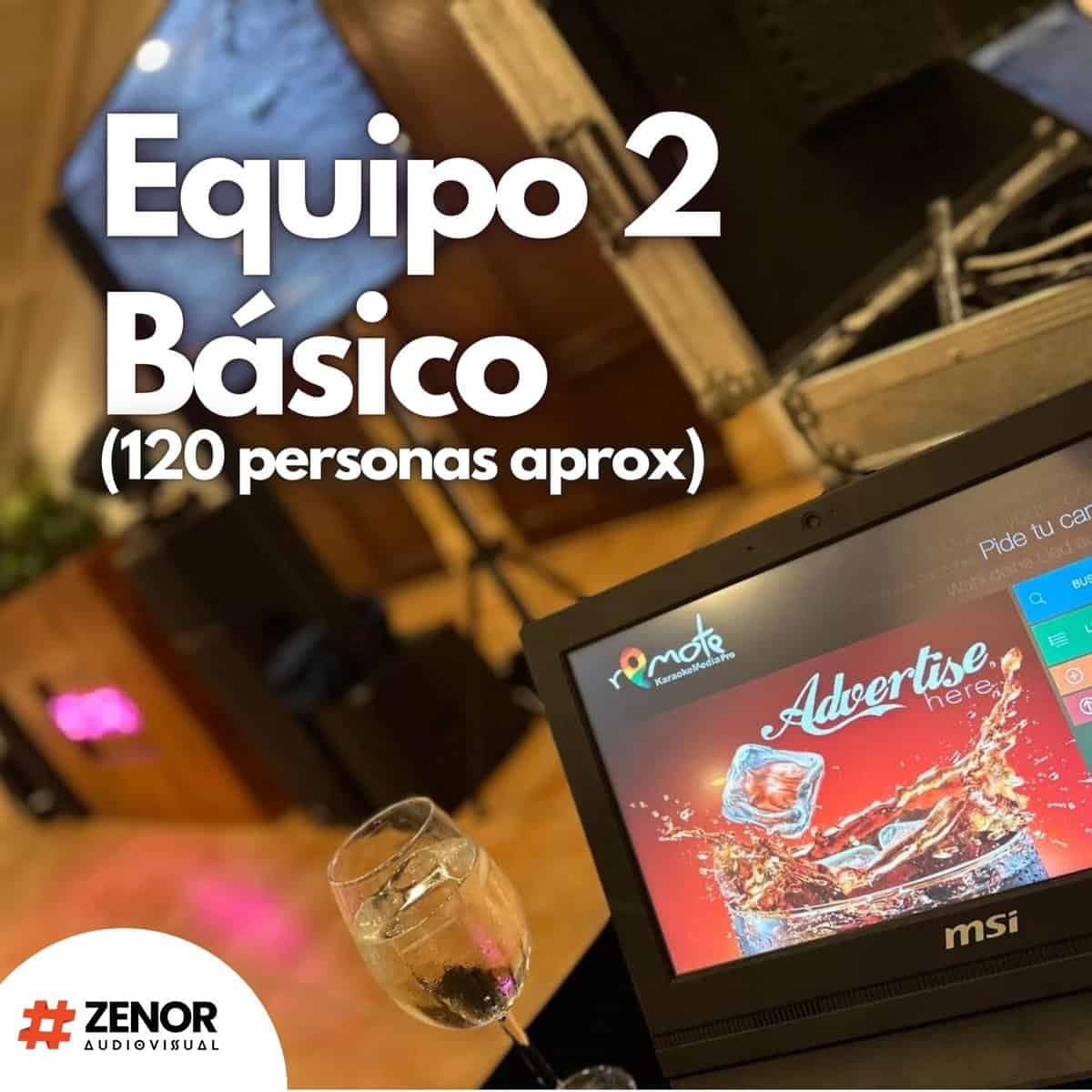 Equipo de karaoke profesional