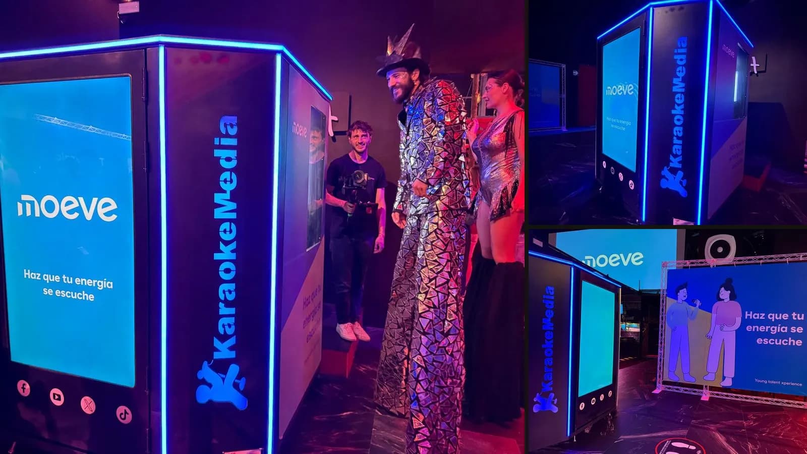 Cabina de karaoke para Moeve en IFEMA Madrid