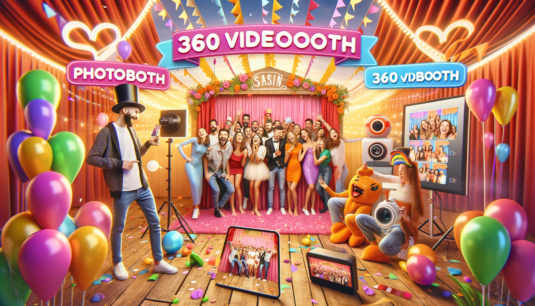 fotomatón y videobooth 360 España