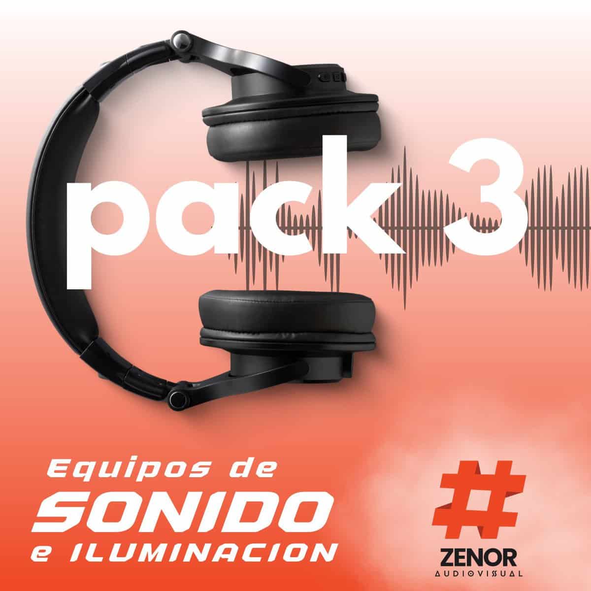 Alquiler de Equipo de sonido e iluminacion pack 3